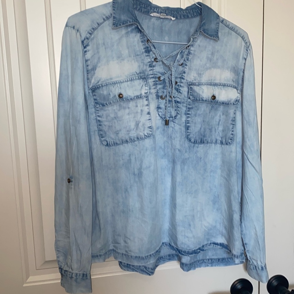 Denim Blouse!